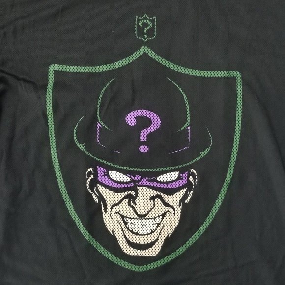 The Riddler Sport Jersey Licensed DC Comics - Picture 1 of 8